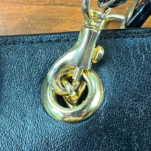 HCL Handcrafted Leather Goods Black Leather Bag Made in W. Germany Numbered Bag - Picture 7 of 16